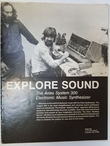 Aries-300 Music System manual& literature